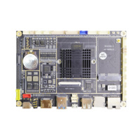 Mainboard Android Rockchip RK3399 RK3568 RK3288 RK3566 RK3588 Baru, 4K SATA Terintegrasi, Micro-ATX Server Workstation Motherboard