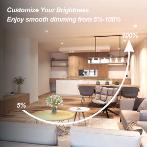 ETL được liệt kê/năng lượng Sao chứng nhận 5cct 6 "LED baffle TRIM trang bị thêm có thể lõm ánh sáng 12 Wát Dimmable trần ánh sáng - Product Image 5