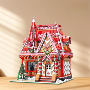 BaKa 33204 Strawberry House, Kits de Modelos de Bloques de <span class=keywords><strong>Arquitectura</strong></span> con Vista a <span class=keywords><strong>la</strong></span> Calle de <span class=keywords><strong>la</strong></span> Ciudad, Escala 1:8, Regalo de Cumpleaños, Conjuntos de Bloques de Construcción - Product Image 1