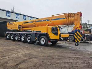 Grúa de camión usada Qy100v 95% nueva, marca XC, con pluma telescópica hidráulica, cabrestante RC, grúa móvil para camión. - Product Image 5