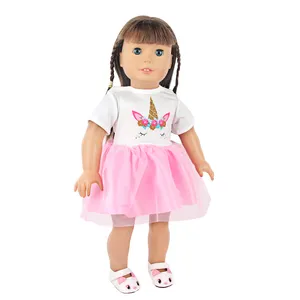 New Arrival 18 Inch American Doll Girl Tutu Skirt Clothes For 18 Inch Doll