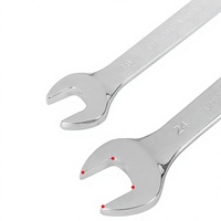 Clé à cliquet flexible 72 dents CR-V à double extrémité ouverte et à fourche pour réparation automobile