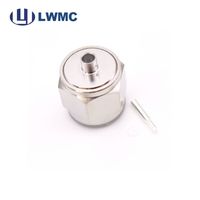 Conector de cable serie N, soldadura N macho/hembra para cable 141, conector coaxial rf