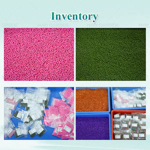 หัวลูกปัดทองเหลืองตัวใหญ่สำหรับตกปลาแมลงเต่าทอง - Product Image 4