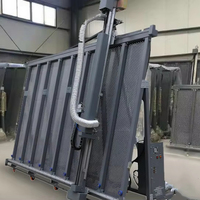 Máquina de Impresión/Corte Vertical de Vidrio Eworld LASER-2033, 2000*3300mm, Motor PLC, Grosor de 3-18mm, 220V/380V, 600W, 0-12m/min, Alta Velocidad