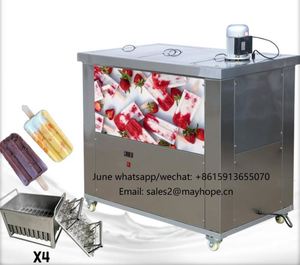 Máquina Comercial para Hacer <span class=keywords><strong>Helados</strong></span> de Paleta, Máquina para Hacer <span class=keywords><strong>Helados</strong></span> con 4 Moldes - Product Image 1