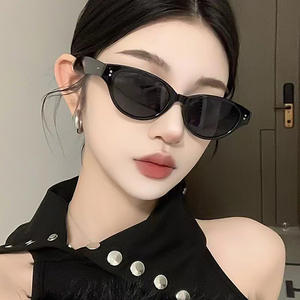 Gafas de sol negras con forma de ojo de gato para mujer, montura de PC, protección UV400, parasoles polarizados tipo 3, número de pieza 911 - Product Image 3