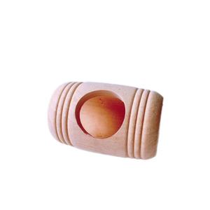 Criceto giocattolo in legno, criceto, coniglio, piccolo animale domestico, pappagallo, tempo di gioco per macinare e pulire i denti gioco libero non noioso giocattolo per animali domestici - Product Image 6