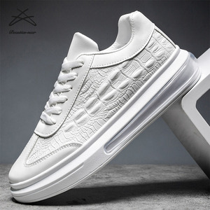 <span class=keywords><strong>2022</strong></span> hommes printemps semelle épaisse blanc à lacets baskets décontractées nouveau Design Sneaker pour hommes chaussures - Product Image 3