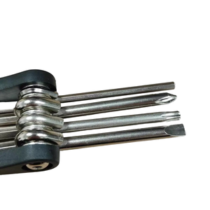 Vente flash : Mini kit d'outils de réparation de vélo pliable en acier, outils multifonctions portables, équipement d'<span class=keywords><strong>entretien</strong></span> pour vélo de route et <span class=keywords><strong>VTT</strong></span>, non - Product Image 3