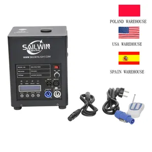 USD140/PC Sailwin CE 700W DMX512 Máquina de chispa fría eléctrica inalámbrica Fuente de Bengala Equipo especial con control remoto