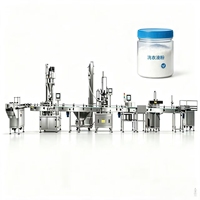 Machine d'emballage automatique de poudre avec remplissage, scellage instantané, déblocage, lavage automatique du lait et ensachage à vis sans fin