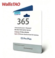 Service en ligne 24h/24 et 7j/7 de Wallis, vente en gros, 365 ACC E3 Pro Plus à vie sans OneDrive, pour ordinateur portable/ordinateur de bureau, pour 5 appareils, livraison express