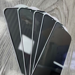 9H ESD chống tĩnh chống Spy Tempered Glass đối với Infinix Hot 8 9 10 40 50i sự riêng tư bảo vệ màn hình cho <span class=keywords><strong>iPhone</strong></span> 14 15 16 Pro Max - Product Image 2