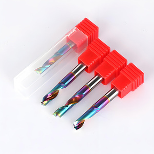Coated Solid Carbide <strong>End</strong> Mill CNC Router <strong>Bit</strong> for Aluminum Copper Single-edge Cutter Engraving Machine Milling Cutter - Product Image 4