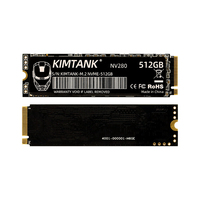 KIMTANK M.2 SSD Disque dur haute vitesse 256 Go 512 Go 1 To 2 To M.2 NVME SSD pour ordinateur de bureau et ordinateur portable interne M2 SSDS