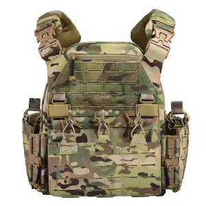 VOTAGOO New Carrier Vest 1000d Laser Cut Adaptive Modular 6094 Tactical Vest custom outdoor camouflage men tactical vest chest