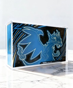 Tcg अनुकूलित पूर्व-इकट्ठे लक्जरी आधुनिक पॉलिश ऐक्रेलिक डिस्प्ले केस मेगा एक्स सारैर्ड बॉक्स स्टोरेज के लिए पुल-आउट शेल्फ के साथ - Product Image 1