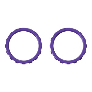 Anneaux d'accentuation de remplacement personnalisés de couleur violette pour la coque de la version ASR EXtremeRate pour la manette Xbox Series X/S - Product Image 2