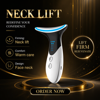 Appareil de beauté pour usage domestique, anti-rides du cou, raffermissant du visage, massage électrique avec absorption améliorée