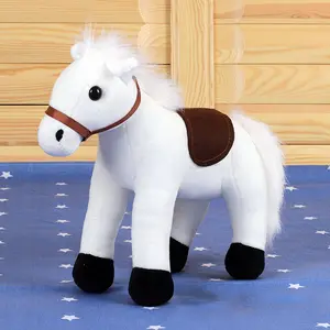 Cheval jouet lapin en peluche peluche poupée vêtements animal en peluche cheval jouets en peluche