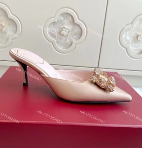 2025 nuevo diseño de lujo de tacón alto zapatilla <span class=keywords><strong>para</strong></span> <span class=keywords><strong>mujeres</strong></span> jóvenes mejor calidad diapositiva boda moda fiesta verano señoras <span class=keywords><strong>sandalias</strong></span> - Product Image 4