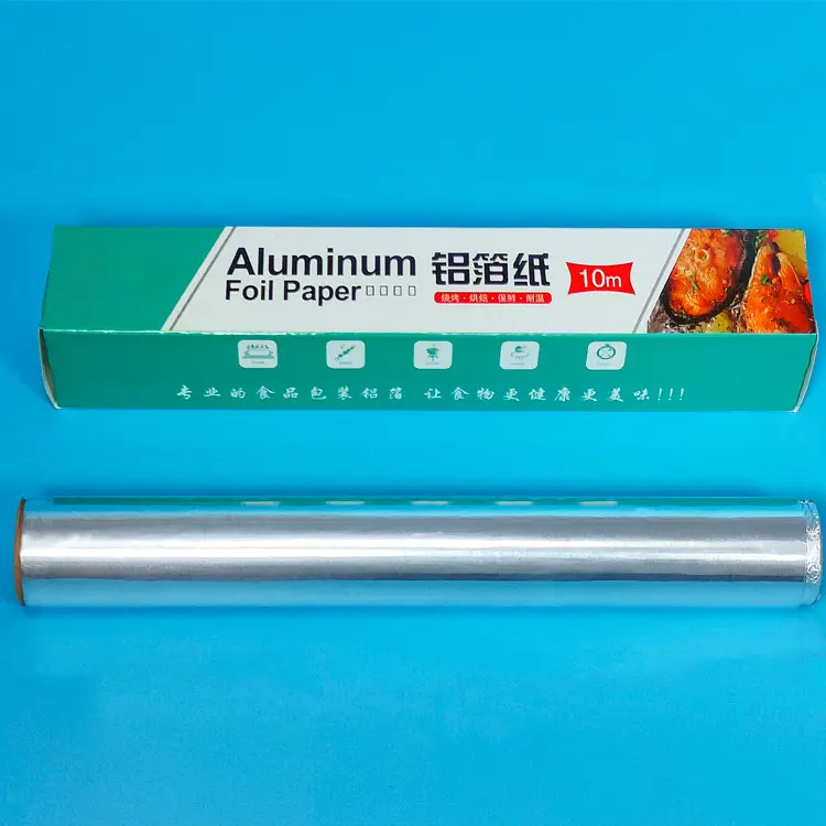 3 Micron Food Grade 150M/300M Household Kitchen Drink/ Food Packaging Aluminum Foil Paper Roll