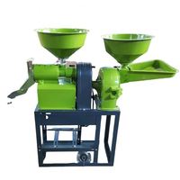 Moulin à céréales en acier inoxydable pour blé, orge, maïs et riz avec moteur, haute efficacité, capacité de 160 kg/h, broyeur à marteaux pour coques de riz - Vente chaude