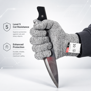 Level 5 Cut-Resistant HPPE <strong>Gloves</strong> <strong>Children</strong>-<strong>Gardening</strong> Agriculture Kitchen Use Multi-Use Wear-Tear-Resistant Safety <strong>Gloves</strong> Factory - Product Image 6
