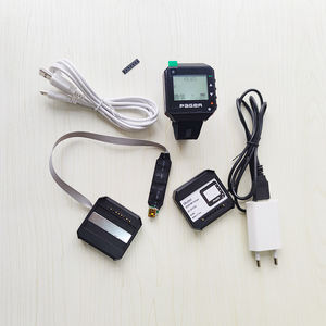 GP2015W caricatore pocksag pager ricevitore testo orologio da polso cercapersone 137-930mhz multilingue con cavo programma ID per sistema di chiamata - Product Image 2