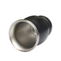 Yerba Mate Cup Tasse à vide en acier inoxydable Ensemble de tasses à thé argentines isolées à double paroi