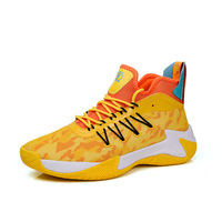 Chaussures de basketball pour hommes, best-sellers d'été, baskets respirantes en mesh, baskets athlétiques à semelle souple pour étudiants, baskets basses antidérapantes