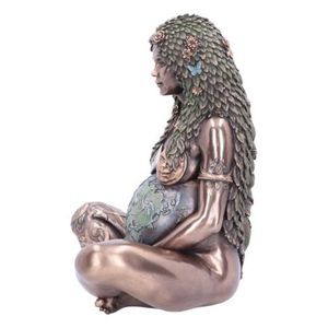 Statue de la Terre Mère Gaïa, Ornement de <span class=keywords><strong>Jardin</strong></span>, Figurine Artistique de la Terre Mère, Statue de la Déesse Terre Mère, Cult de la Femme Gaïa - Product Image 2
