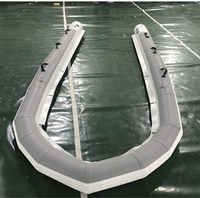Nouveau Design Jetski Boat Jet Ski Propulsé Gonflable Tender Mélange Un Jet Ski Avec Un Bateau Gonflable Sécurité Ponton Collier
