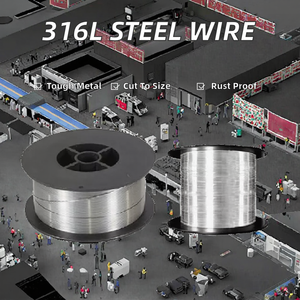 Grade 904L/304L de fil d'acier inoxydable de l'usine 316/316L de la Corée pour le service de coupe de grillage - Product Image 2