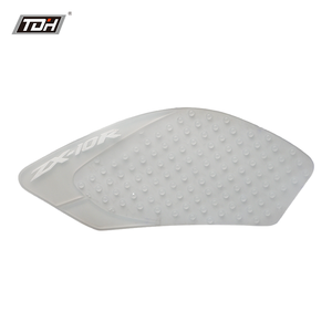 THD Protection de réservoir de moto universelle - Placement avant, autocollant antidérapant en caoutchouc PVC blanc laiteux <span class=keywords><strong>transparent</strong></span>, personnalisable - Product Image 4
