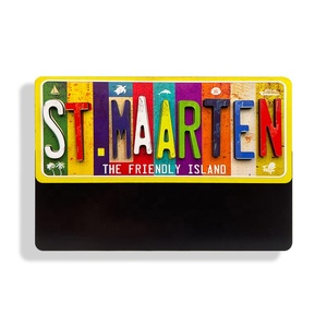 Ímã de geladeira personalizado com letras de Miami Beach, Flórida, St. Maarten MDF - Product Image 5