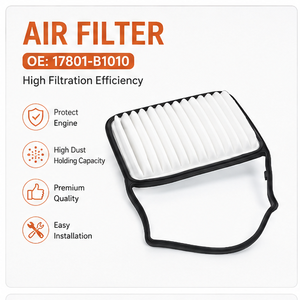 Filtre à <span class=keywords><strong>air</strong></span> moteur haute performance 17801-B1010 pour Toyota Avanza Daihatsu Terios Rush BeGo – Pièce de rechange automobile – Prix usine - Product Image 1