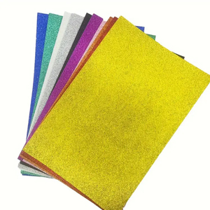 Chấp nhận tùy biến mẫu miễn phí trong Kho A4 Mix <span class=keywords><strong>Color</strong></span> Craft long lanh <span class=keywords><strong>EVA</strong></span> bọt <span class=keywords><strong>EVA</strong></span> Sheets - Product Image 2