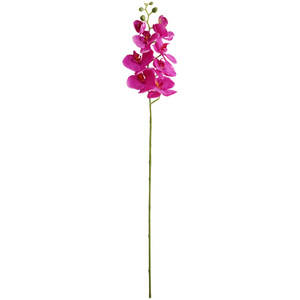 Orchidée Phalaenopsis Artificielle à Tige Unique, 9 Têtes, Effet Naturel, Décoration pour Salon et Arrangements de Mariage - Product Image 5