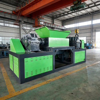 Broyeur de pneus industriels haute capacité, grande machine à broyer le caoutchouc pour usine de recyclage automatique des pneus usagés