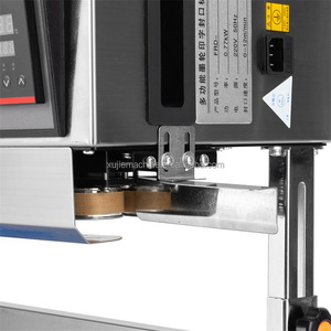 Fr1000 스테인레스 스틸 전기 수직 잉크 코딩 날짜 인쇄 및 열 밀봉 기계 - Product Image 6