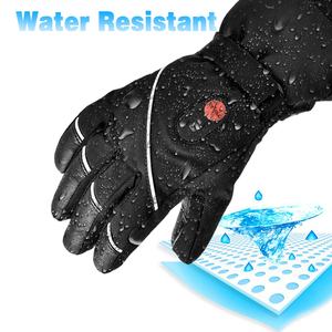 Guantes Calefactables para Esquí, Guantes de Invierno Recargables, Impermeables y Resistentes al Viento con Calefacción por Batería para Snowboard y Senderismo - Product Image 5
