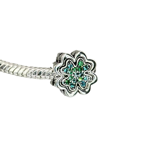 Accessoire de bracelet DIY en argent 925 de luxe, certifié par un tiers, avec pierre principale en zircon, motifs Crâne, Citrouille, Cœur, lumineux - Product Image 3