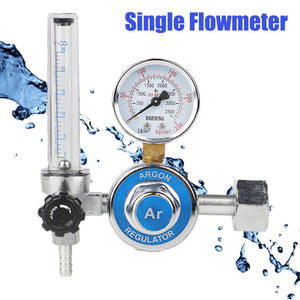 Brass and Aluminium MIG Welder Gas Regulator Tig <b>Flow</b> <b>Meter</b> Gauge for Industrial Use - Product Image 2