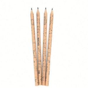 High Quality Eco-Friendly Recyclable Kraft Paper Standard Pencils Customizable 2B HB Lead Promotional <b>Set</b> - Product Image 3