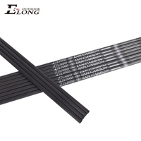 Vente en gros de flèches en carbone pur de haute qualité, 4,2 mm, pour tir à l'arc avec arc recurve, entraînement au tir