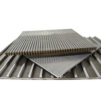 Filter Silinder Kawat Wedge Wire |   Johnson Tipe SS304 316 Slot Kontinu 0.02-3mm untuk Pengendalian Pasir Sumur Air