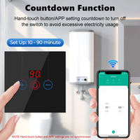 Interrupteur de chauffe-eau intelligent Tuya, 4400W, 20a, wi-fi, climatisation vocale, pour Alexa, Google Home