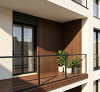 Échantillon gratuit de panneaux de revêtement mural en bois composite WPC certifiés CE, panneaux imperméables pour la décoration murale extérieure